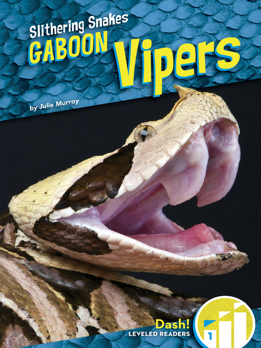 Julie Murray创作的Gaboon Vipers作品的详细信息 - 可供借阅